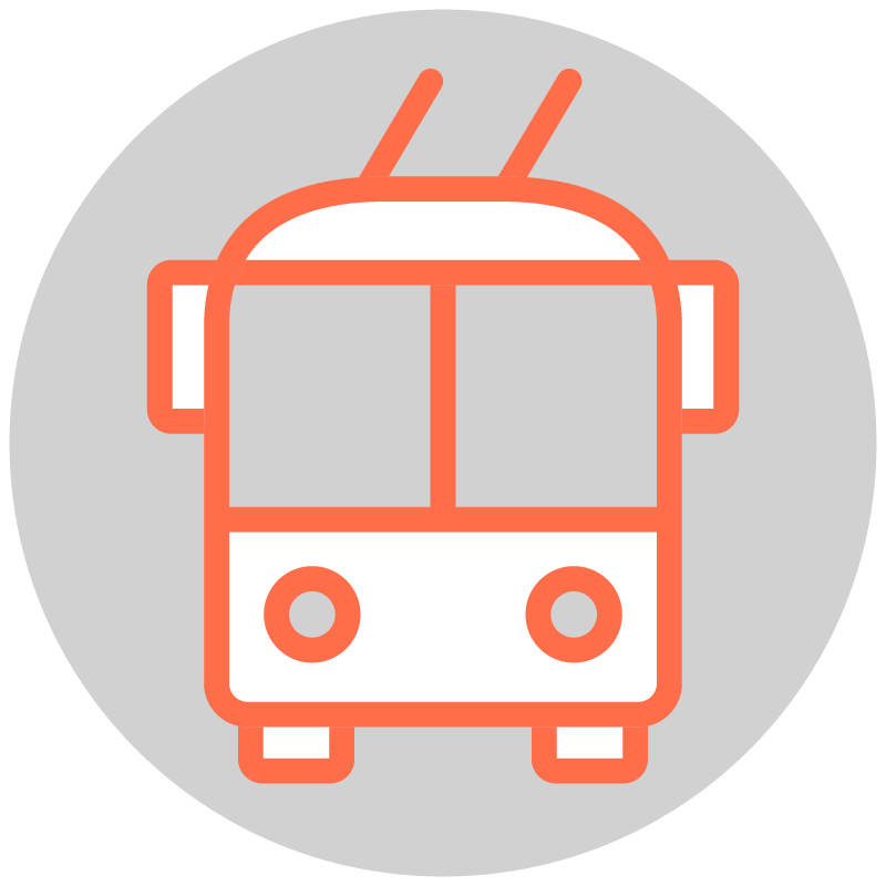 Rail or bus